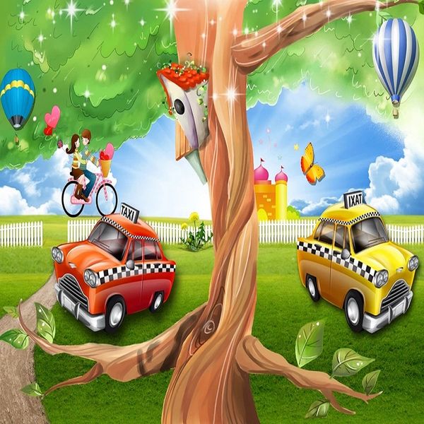 custom large mural 3d wallpaper paradise cartoon car big tree baby bedroom mural tv back wall decor deep 5d embossed
custom large mural 3d wallpaper paradise cartoon car big tree baby bedroom mural tv back wall decor deep 5d embossed