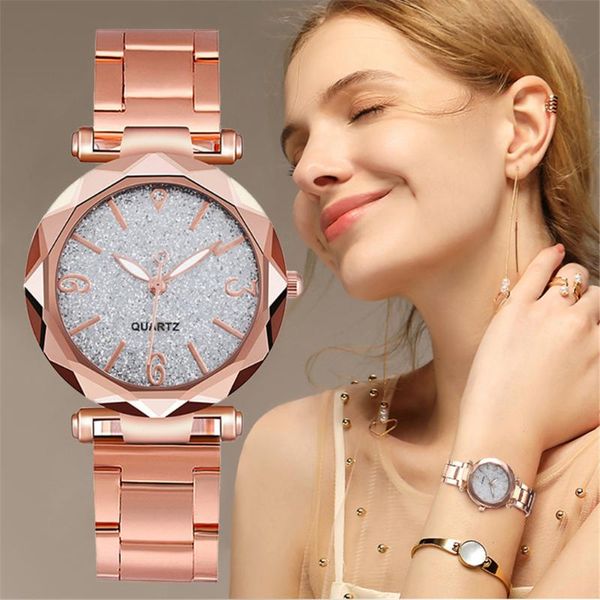 starry sky watches women quartz wrist watch stainless steel dial casual bracele watch brand relogio masculino gifts, Slivery;brown
starry sky watches women quartz wrist watch stainless steel dial casual bracele watch brand relogio masculino gifts, Slivery;brown