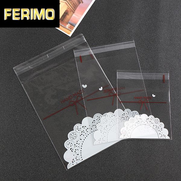 100pcs/lot lovely lace print plastic gifts bags cookie packaging self-adhesive for biscuits candy cake package party supplies
100pcs/lot lovely lace print plastic gifts bags cookie packaging self-adhesive for biscuits candy cake package party supplies