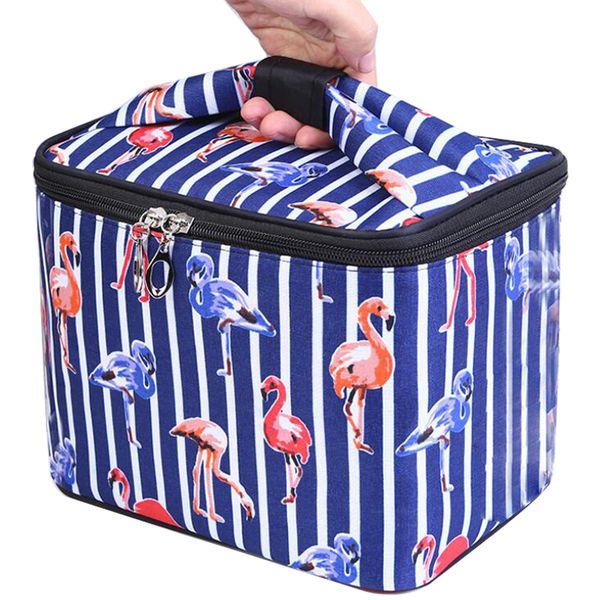 women flamingo stripes cosmetic bag cases large for travel nessecer toiletry bags toilet organizer beauty makeup box suitcase
women flamingo stripes cosmetic bag cases large for travel nessecer toiletry bags toilet organizer beauty makeup box suitcase