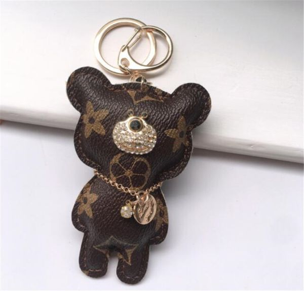 new fashion key chain accessories tassel key ring pu leather bear pattern car keychain jewelry bag charm ing, Silver
new fashion key chain accessories tassel key ring pu leather bear pattern car keychain jewelry bag charm ing, Silver