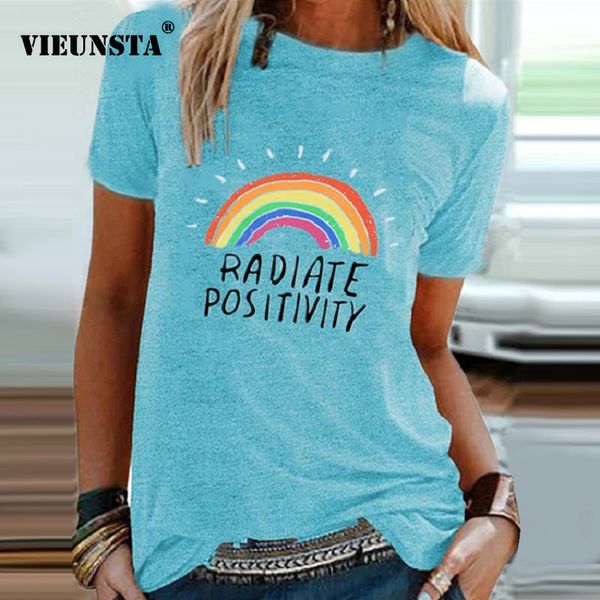 3xl rainbow letter print blouse women 2020 summer o-neck short sleeve casual shirts plus size spring basic blusas feminino, White
3xl rainbow letter print blouse women 2020 summer o-neck short sleeve casual shirts plus size spring basic blusas feminino, White