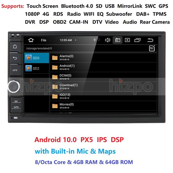 android 10.0 8 octa core px5 4gram 64grom car no dvd radio 2din universal gps navigation stereo audio hd 1024*600 wifi bluetooth car dvd
android 10.0 8 octa core px5 4gram 64grom car no dvd radio 2din universal gps navigation stereo audio hd 1024*600 wifi bluetooth car dvd