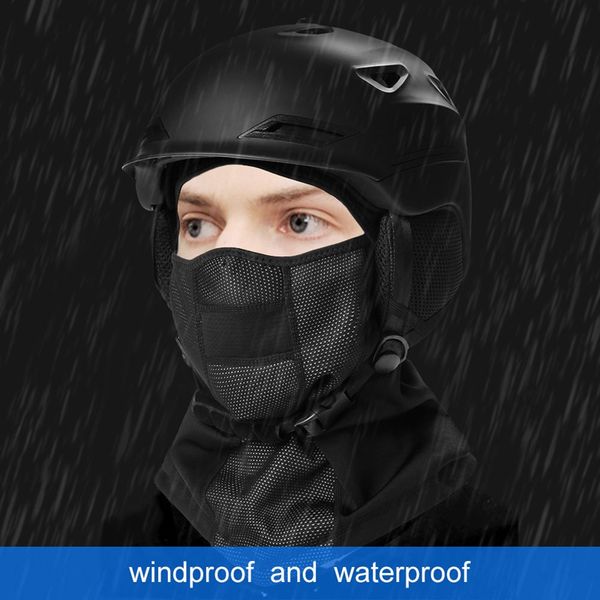 mask bike winter domino riding skiing face mask cover style head cap warm thickening fleece with filtering, Black
mask bike winter domino riding skiing face mask cover style head cap warm thickening fleece with filtering, Black