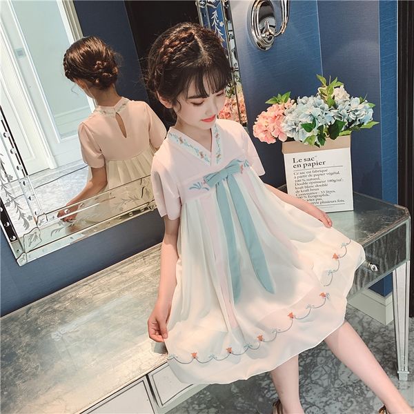 hanfu girls' 2020 summer wear new children's tang wear super xianru skirt girls' improved chinese theme costume ethnic clothi, Red
hanfu girls' 2020 summer wear new children's tang wear super xianru skirt girls' improved chinese theme costume ethnic clothi, Red