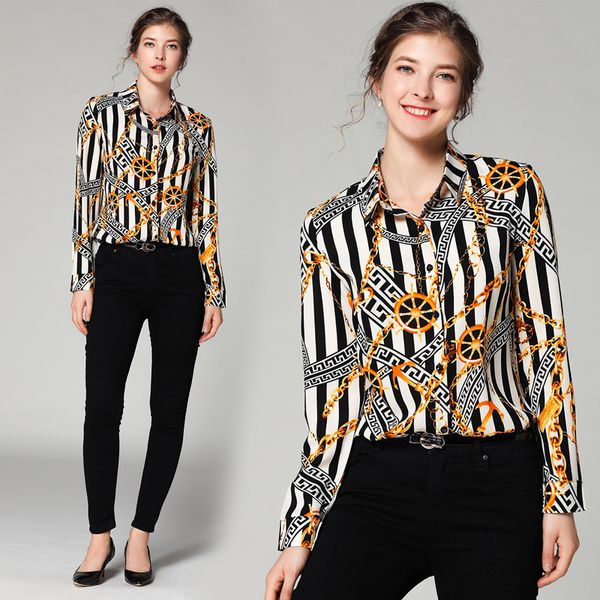 selling floral print vintage blouse women spring fall design lapel neck plus size elegant office lady winter long sleeve shirts, White
selling floral print vintage blouse women spring fall design lapel neck plus size elegant office lady winter long sleeve shirts, White