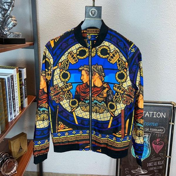 coat взрыв моделей 2019 осень новая мода tide барокко стиль цифровой печати pattern medou бейсбол воротник мужская куртка размер m-3xlmen в, Black;brown
coat взрыв моделей 2019 осень новая мода tide барокко стиль цифровой печати pattern medou бейсбол воротник мужская куртка размер m-3xlmen в, Black;brown