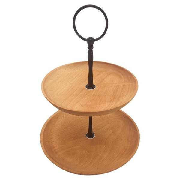 decoration tool bread snack candy storage european style round double layer kitchen party wooden home fruit tray table
decoration tool bread snack candy storage european style round double layer kitchen party wooden home fruit tray table