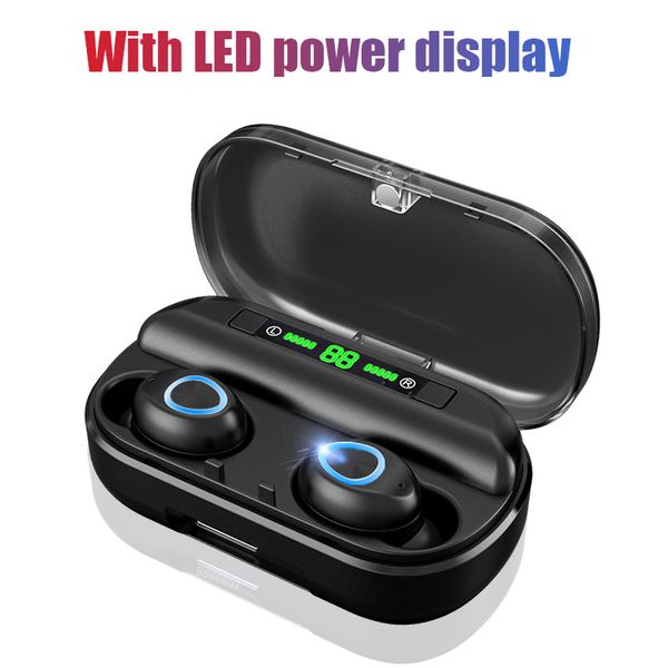 v10 tws wireless earphones v5.0 noise cancelling bluetooth headphone waterproof headsets with microphone led display
v10 tws wireless earphones v5.0 noise cancelling bluetooth headphone waterproof headsets with microphone led display