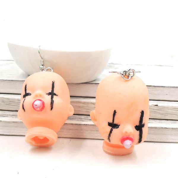 kawaii creepy baby blood cross crying eye doll earrings hook cute sleepy halloween horrible er765, Silver
kawaii creepy baby blood cross crying eye doll earrings hook cute sleepy halloween horrible er765, Silver