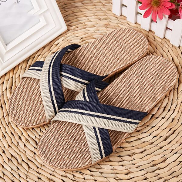 New Linen Beach Slippers Men 35-45 Large Size Home Shoes Flip Flops Man Indoor Bathroom Slides Unisex Family Slippers
New Linen Beach Slippers Men 35-45 Large Size Home Shoes Flip Flops Man Indoor Bathroom Slides Unisex Family Slippers