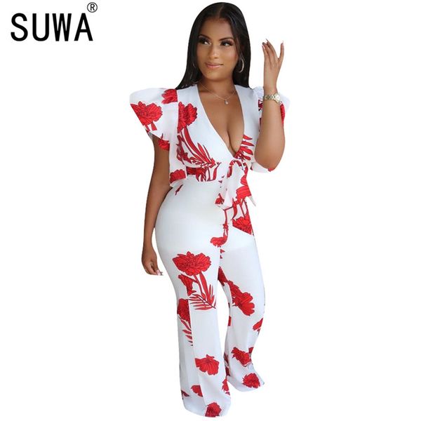 women's jumpsuits & rompers fashion style patchwork lady deep v-neck lace-up high waist wide leg pants party, Black;white
women's jumpsuits & rompers fashion style patchwork lady deep v-neck lace-up high waist wide leg pants party, Black;white