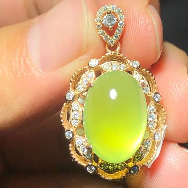 fine jewelry real 925 sterling silver s925 solid silver 100% natural prehnite female pendant necklace for women fine necklaces
fine jewelry real 925 sterling silver s925 solid silver 100% natural prehnite female pendant necklace for women fine necklaces