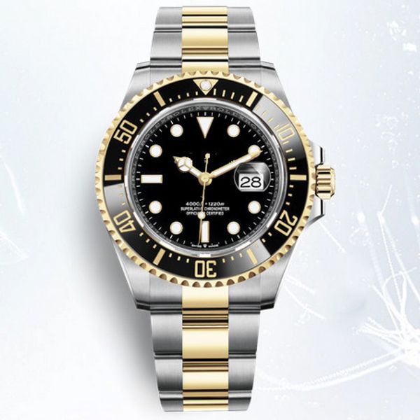 2019 new style luxury mens watches 43mm 126603 automatic watch ceramic bezel stainless steel watches sea-dweller glide lock clasp men watch, Slivery;brown
2019 new style luxury mens watches 43mm 126603 automatic watch ceramic bezel stainless steel watches sea-dweller glide lock clasp men watch, Slivery;brown
