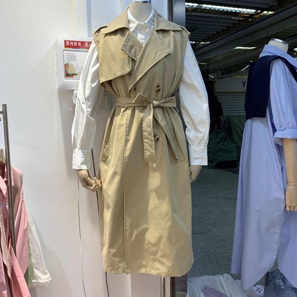 2019 spring autumn long fund sleeveless suit vest women thin waistcoat plus size simple vest female loose gilet femme, Tan;black
2019 spring autumn long fund sleeveless suit vest women thin waistcoat plus size simple vest female loose gilet femme, Tan;black