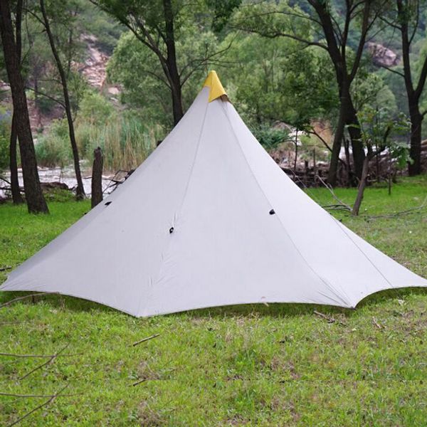 outdoor camping tent ultralight 3-4 person 20d nylon both sides silicon coating large pyramid ul tent teepee
outdoor camping tent ultralight 3-4 person 20d nylon both sides silicon coating large pyramid ul tent teepee