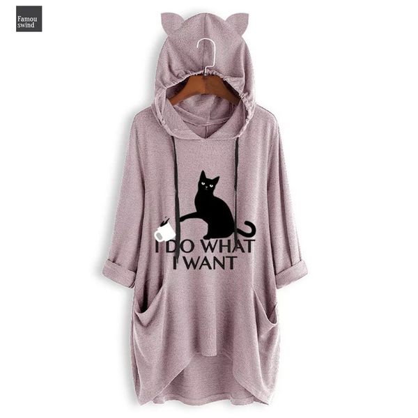 блуза cat печати женщины ушные с капюшоном рубашки женские топы и блузки с длинными рукавами нерегулярное карманный top plus размер рубашки, White
блуза cat печати женщины ушные с капюшоном рубашки женские топы и блузки с длинными рукавами нерегулярное карманный top plus размер рубашки, White
