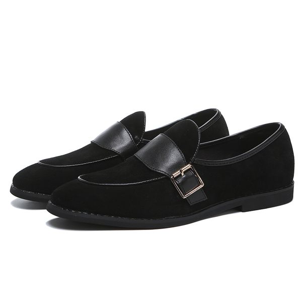 casual men's suede soft leather breathable dress shoes slip on metallic buckle velvet penny loafers size 6~13, Black
casual men's suede soft leather breathable dress shoes slip on metallic buckle velvet penny loafers size 6~13, Black
