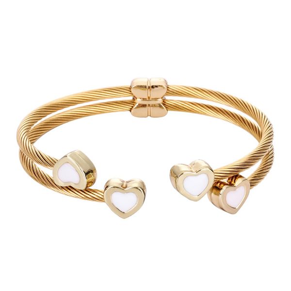 a33 stainless steel bracelet female bangle temperament jewelry ladies gift antique design women bangle elegant charms, Black
a33 stainless steel bracelet female bangle temperament jewelry ladies gift antique design women bangle elegant charms, Black