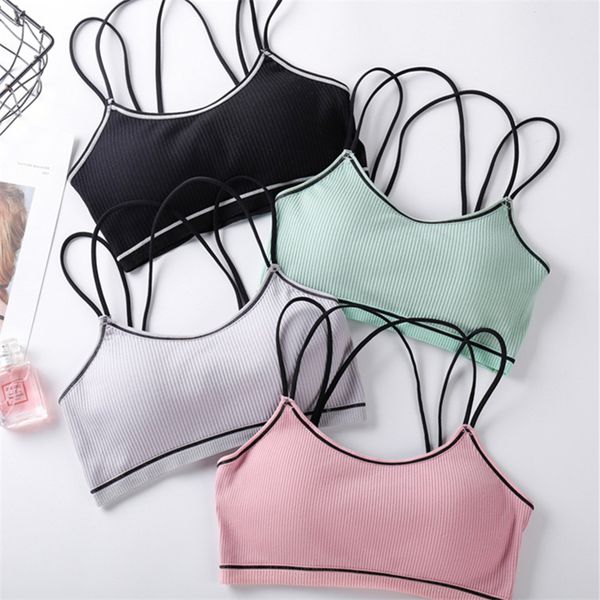 push up sports bra fitness women solid sling yoga brassiere sport bra gym sport bralette sujetador deportivo running, White;black
push up sports bra fitness women solid sling yoga brassiere sport bra gym sport bralette sujetador deportivo running, White;black