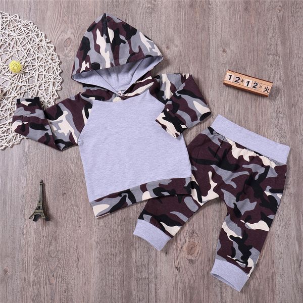2pcs baby children toddler clothes sets hooded long sleeve tracksuit camouflage long pants trouser warm autumn fashion, White
2pcs baby children toddler clothes sets hooded long sleeve tracksuit camouflage long pants trouser warm autumn fashion, White