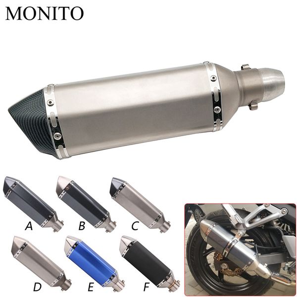 for gsf600 bandit gs1000 gs500 gsx1100f katana motorcycle carbon fiber exhaust escape modified akrapovic exhaust muffler
for gsf600 bandit gs1000 gs500 gsx1100f katana motorcycle carbon fiber exhaust escape modified akrapovic exhaust muffler