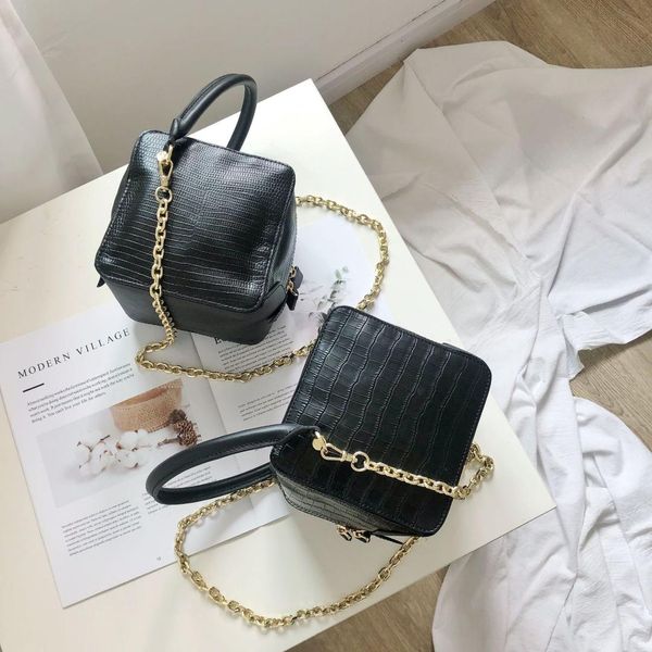 box square bag shoulder crossbody women handbag chain stone pattern real leather single black lizard designer bolsa feminina sac
box square bag shoulder crossbody women handbag chain stone pattern real leather single black lizard designer bolsa feminina sac