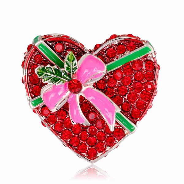 new fashion christmas brooch alloy inlaid with diamonds, oil dripping, bow tie, love, peach heart, brooch factory direct sales, Gray
new fashion christmas brooch alloy inlaid with diamonds, oil dripping, bow tie, love, peach heart, brooch factory direct sales, Gray