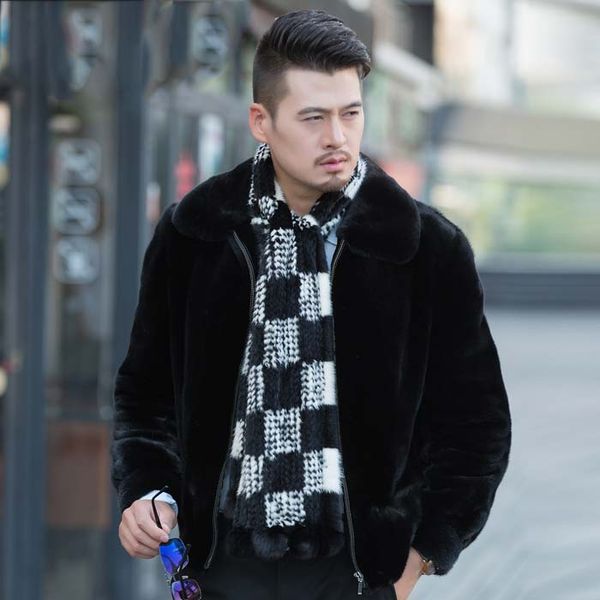 men's mink scarf houndstooth fur scarf winter warm suede fashion check, Blue;gray
men's mink scarf houndstooth fur scarf winter warm suede fashion check, Blue;gray