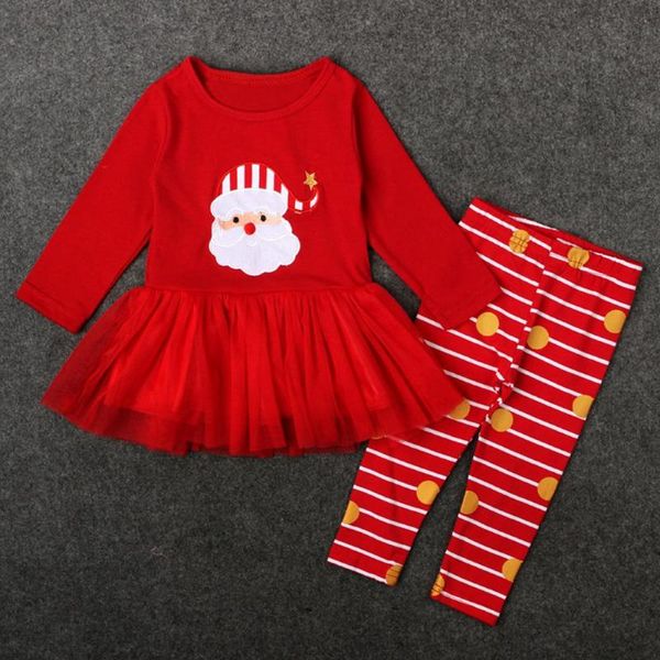 kid girls 2pcs christmas clothing set temperament long sleeve korean santa claus dress simple generous pants outfit, White
kid girls 2pcs christmas clothing set temperament long sleeve korean santa claus dress simple generous pants outfit, White
