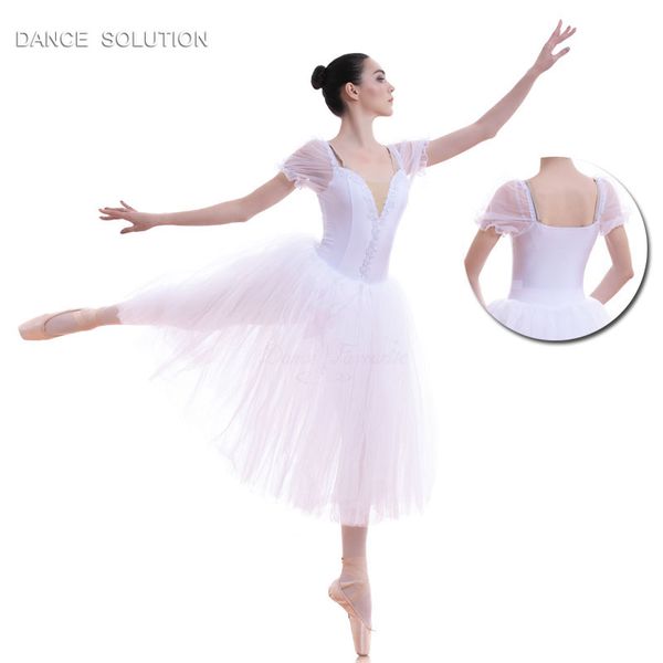 swan lake stage performance costume for girl & women white spandex unitard puff sleeves ballerina dance stretch skirt 18034, Black;red
swan lake stage performance costume for girl & women white spandex unitard puff sleeves ballerina dance stretch skirt 18034, Black;red