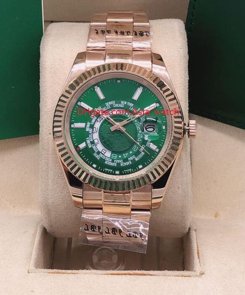 new watches 42mm sky-dweller green dial 326933 asia 2813 automatic mechanical mens watch watches, Slivery;brown
new watches 42mm sky-dweller green dial 326933 asia 2813 automatic mechanical mens watch watches, Slivery;brown