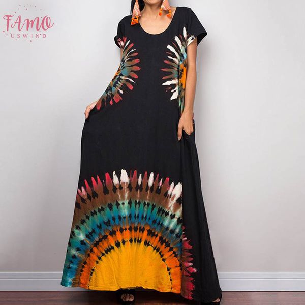 2020 summer women vintage print long shirt short sleeve casual loose holiday maxi dress plus size robe vestiods 5xl, Black;gray
2020 summer women vintage print long shirt short sleeve casual loose holiday maxi dress plus size robe vestiods 5xl, Black;gray