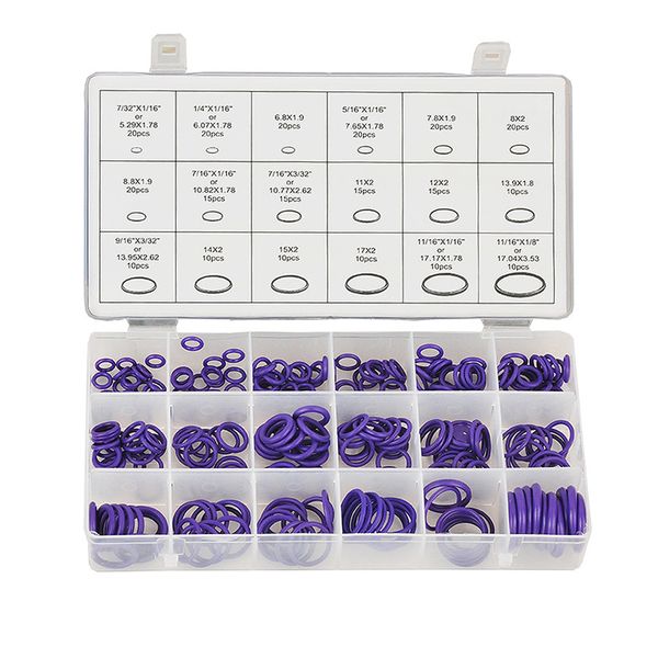 270pcs car auto vehicle air conditioning rubber o ring seals grommet gasket set tool car repair set rubber rings
270pcs car auto vehicle air conditioning rubber o ring seals grommet gasket set tool car repair set rubber rings