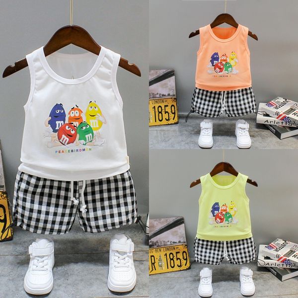 baby 2020 boy printed vest two-piece suit wear vest children's clothing children's summer wear 1-3 years old 4-5 tide
baby 2020 boy printed vest two-piece suit wear vest children's clothing children's summer wear 1-3 years old 4-5 tide