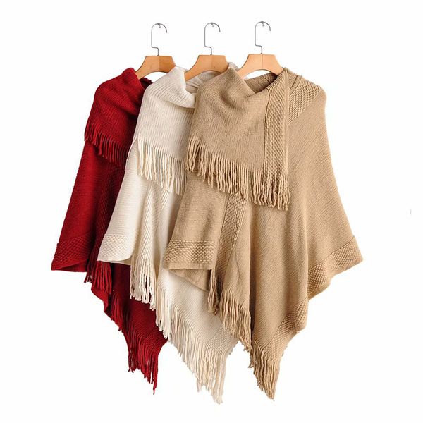 корейские женщины 2019 зима нового стиль ленивого ветер сплошного цвет нерегулярной кисточка плащ свитер женщины; бахрома плащ свитер женска, White
корейские женщины 2019 зима нового стиль ленивого ветер сплошного цвет нерегулярной кисточка плащ свитер женщины; бахрома плащ свитер женска, White