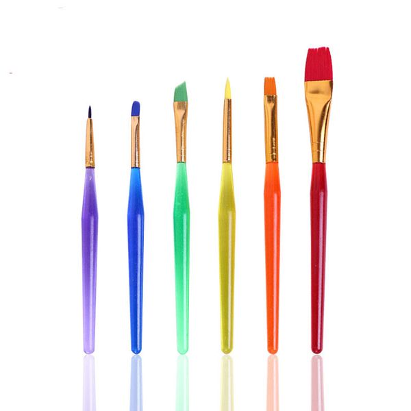 6pcs/set children watercolor brush transparent candy color art painting supplies durable students soft brush drawing pen
6pcs/set children watercolor brush transparent candy color art painting supplies durable students soft brush drawing pen