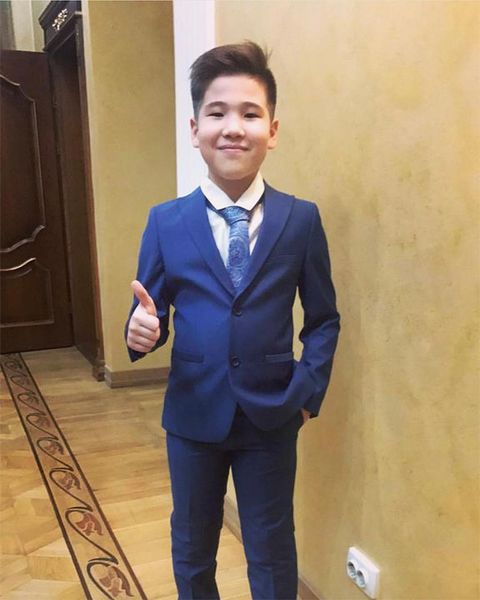 blue boys tuxedos 2019 custom made one button notch lapel children suit wedding tuxedos prom suits (jacket+pants+tie), Black
blue boys tuxedos 2019 custom made one button notch lapel children suit wedding tuxedos prom suits (jacket+pants+tie), Black