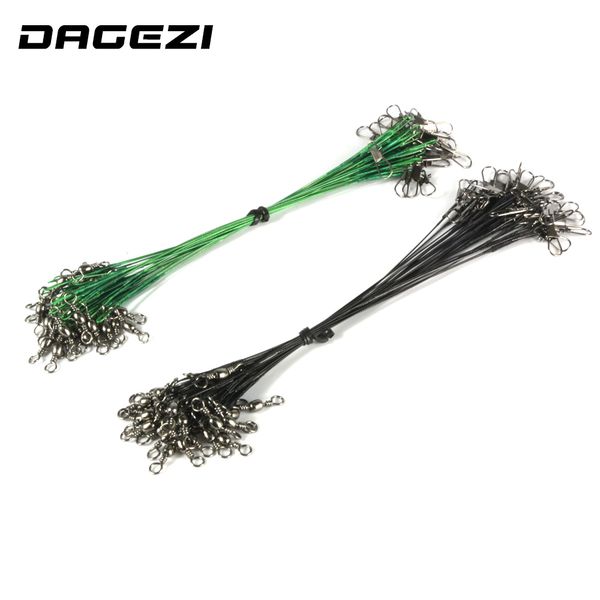 dagezi 30pcs/lot fishing steel wire lead line fishing line steel wire leader gear accessories connector copper swivel
dagezi 30pcs/lot fishing steel wire lead line fishing line steel wire leader gear accessories connector copper swivel
