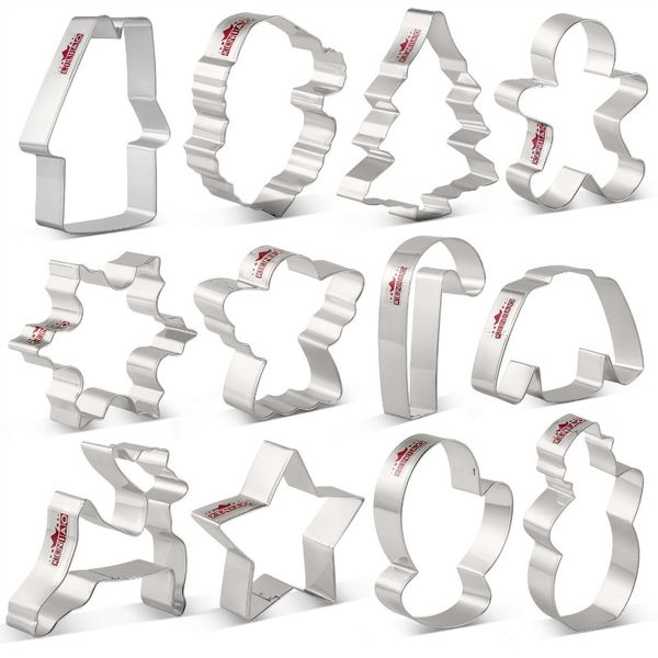keniao рождество cookie cutter-snowflake, конфета, рождественская елка, звезда, пряники печенье fondant катер - нержавеющая сталь
keniao рождество cookie cutter-snowflake, конфета, рождественская елка, звезда, пряники печенье fondant катер - нержавеющая сталь
