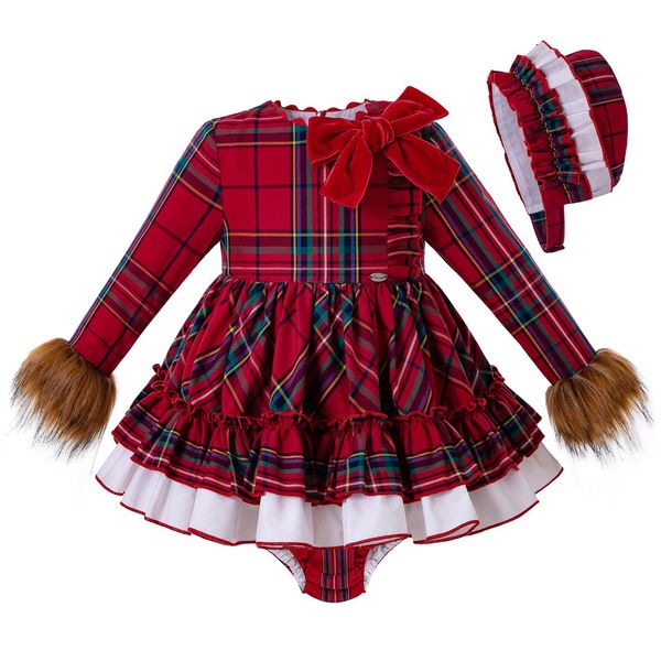 Pettigirl red chri tma baby girl clothe grid dre pp pant bonnet with faux fur toddler girl kid de igner clothe g dmc 207 219, White
Pettigirl red chri tma baby girl clothe grid dre pp pant bonnet with faux fur toddler girl kid de igner clothe g dmc 207 219, White