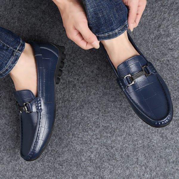 2019 casual men leather shoes fashion flats driving shoes lightweight loafers lightweight moccasins male slip on boat shoes, Black
2019 casual men leather shoes fashion flats driving shoes lightweight loafers lightweight moccasins male slip on boat shoes, Black