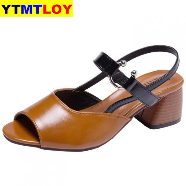women stylish sandals peep toe buckle strap summer high heel gladiator shoes woman beige brown women leather sandals genuine, Black
women stylish sandals peep toe buckle strap summer high heel gladiator shoes woman beige brown women leather sandals genuine, Black