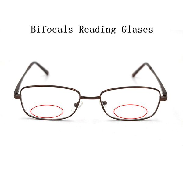 retro metal bifocal reading glasses magnifier women men look near far presbyopia spectacles custom prescription lens n5, White;black
retro metal bifocal reading glasses magnifier women men look near far presbyopia spectacles custom prescription lens n5, White;black