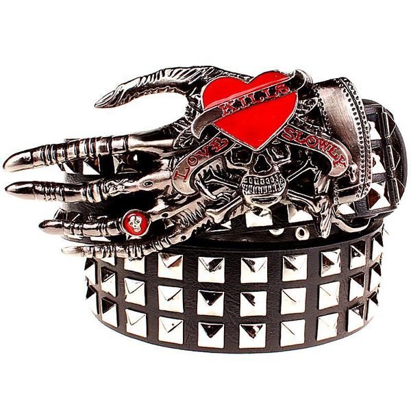 full rivet belt men punk rivets belt skull love kills whole spikes rivets skull hand hip hop show, Black;brown
full rivet belt men punk rivets belt skull love kills whole spikes rivets skull hand hip hop show, Black;brown