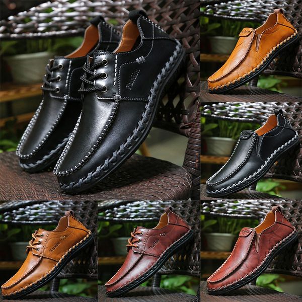 high-end quality genuine leather luxury designer brand male casual shoes lace-up or slip-on men's suit shoe dress shoes drivers loafers, Black
high-end quality genuine leather luxury designer brand male casual shoes lace-up or slip-on men's suit shoe dress shoes drivers loafers, Black
