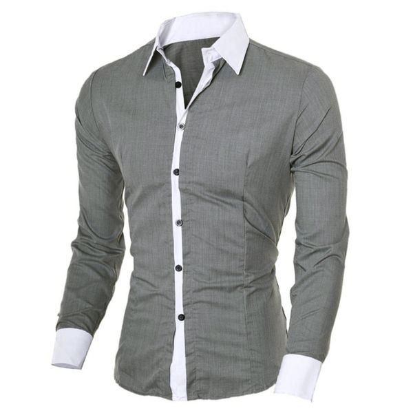 men's shirts fashion personality mens casual slim long-sleeved shirt blouse 5colors black white men shirt style 2019, White;black
men's shirts fashion personality mens casual slim long-sleeved shirt blouse 5colors black white men shirt style 2019, White;black
