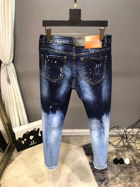 20ss mens designer jeans painted fashion side stripe stretch jeans skinny spliced ripped stree denim pants us size, Blue
20ss mens designer jeans painted fashion side stripe stretch jeans skinny spliced ripped stree denim pants us size, Blue