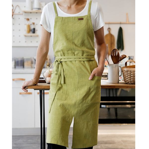 long cotton linen apron baking cooking painting drawing crafting florist work wear barista waitstaff baker culinary uniform b49
long cotton linen apron baking cooking painting drawing crafting florist work wear barista waitstaff baker culinary uniform b49