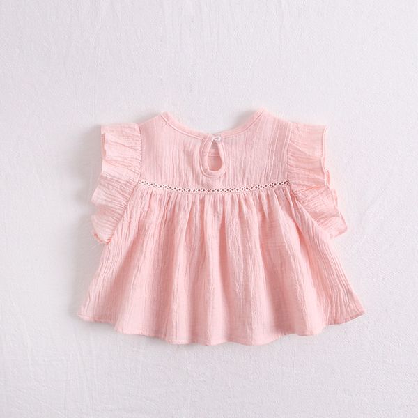INS Girl baby Clothing shirt Short Sleeve Solid Color O-neck shirt kids causal 100% cotton Summer girl shirt
INS Girl baby Clothing shirt Short Sleeve Solid Color O-neck shirt kids causal 100% cotton Summer girl shirt